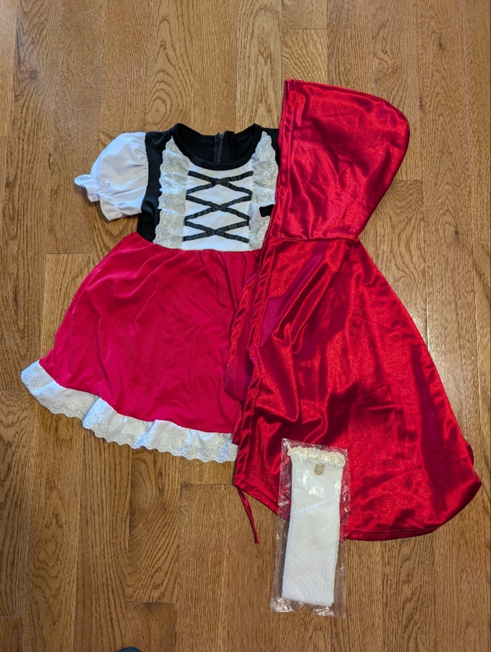 Red Little Red Riding Hood Kids Halloween Costume